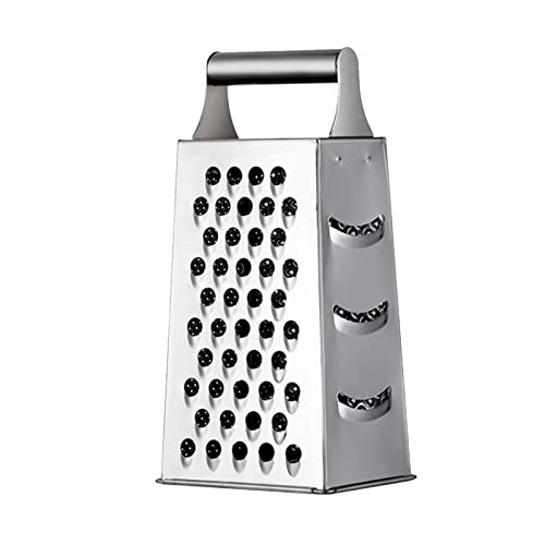 Käsereibe, Reibe für Küche, Edelstahl, vierseitig, handlicher Lebensmittelzerkleinerer, schnell fein mahlen, & zerkleinern Sie Käse, Gemüse, Kartoffel, bequemer Griff, Küchenwerkzeug Käsereibe, Reibe für Küche, Edelstahl, vierseitig, handlicher Lebensmittelzerkleinerer, schnell fein mahlen, & zerkleinern Sie Käse, Gemüse, Kartoffel, bequemer Griff, Küchenwerkzeug von fanelod