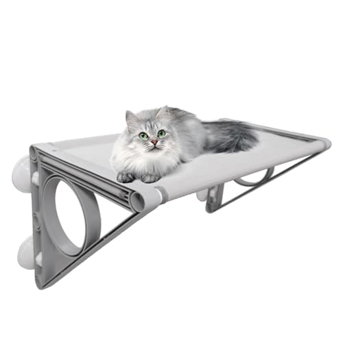 Katzenhängematte, Katzenfensterstange Hängematte, Netzstoff Fensterstange, Katzenhängematte Saugnapf, schnurlose Katzenhängematte Betten, Indoor Katzen Zubehör für Wohnzimmer, Balkon Katzenhängematte, Katzenfensterstange Hängematte, Netzstoff Fensterstange, Katzenhängematte Saugnapf, schnurlose Katzenhängematte Betten, Indoor Katzen Zubehör für Wohnzimmer, Balkon von fanelod