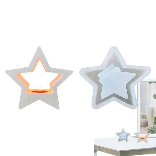Kerzenschale, Harzform, hohler Stern, Feiertagskerzenständer, Harzform, Kerzenhalter, Gießform, Votivkerzentablett, Feiertagstisch, Tafelaufsatz für Weihnachten Kerzenschale, Harzform, hohler Stern, Feiertagskerzenständer, Harzform, Kerzenhalter, Gießform, Votivkerzentablett, Feiertagstisch, Tafelaufsatz für Weihnachten von fanelod