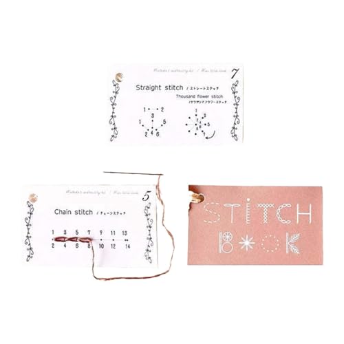 Kreatives Nähbuch, kreatives Nähbuch, erhöhen Sie Ihre Nähfähigkeiten, Stickfähigkeitsbuch, kreatives Nähkarten-Set, Nähbuch für Stick- und Nähbegeisterte Kreatives Nähbuch, kreatives Nähbuch, erhöhen Sie Ihre Nähfähigkeiten, Stickfähigkeitsbuch, kreatives Nähkarten-Set, Nähbuch für Stick- und Nähbegeisterte von fanelod