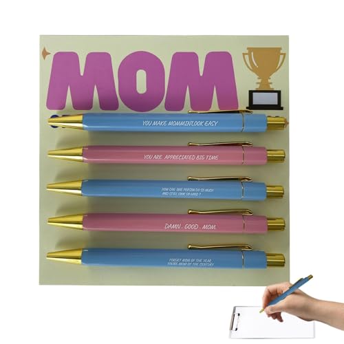 Kugelschreiber, 5 x tägliche Kugelschreiber, glattes Schreiben, einziehbarer schwarzer Tintenstift zum Schreiben von Tagebüchern, Notizen Kugelschreiber, 5 x tägliche Kugelschreiber, glattes Schreiben, einziehbarer schwarzer Tintenstift zum Schreiben von Tagebüchern, Notizen von fanelod