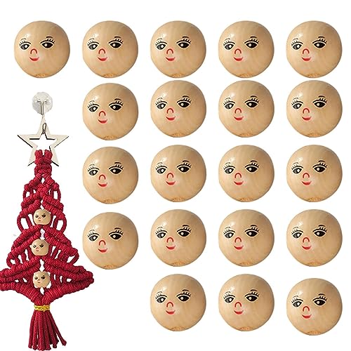Runde Smiley-Perlen, Holzperlen, lächelndes Gesicht, natürliche Perlen, runde Holzperlen, Holzperlen mit lächelndem Gesicht, Holzperlen, Holzfarbe, niedliche Holzperlen mit Gesichtern für Zuhause Runde Smiley-Perlen, Holzperlen, lächelndes Gesicht, natürliche Perlen, runde Holzperlen, Holzperlen mit lächelndem Gesicht, Holzperlen, Holzfarbe, niedliche Holzperlen mit Gesichtern für Zuhause von fanelod