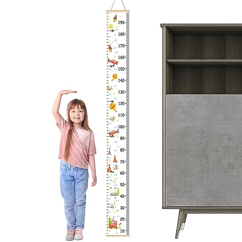 Wachstumsdiagramm, Höhenmesslatte – Höhenlineal, Aufzeichnung des Wachstums mit Kiefern- und Leinwand-Texturen, Höhenmessung für Wand für Kinder und Kinder Wachstumsdiagramm, Höhenmesslatte – Höhenlineal, Aufzeichnung des Wachstums mit Kiefern- und Leinwand-Texturen, Höhenmessung für Wand für Kinder und Kinder von fanelod