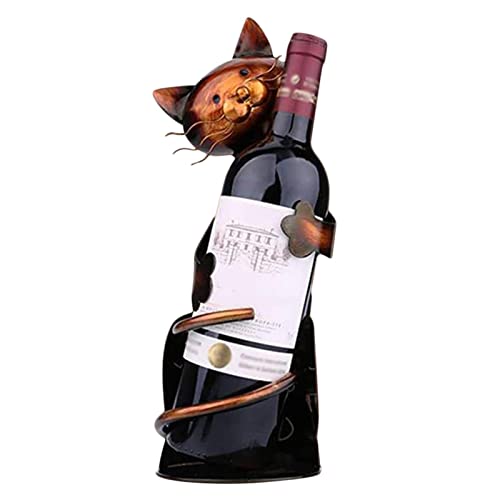 Weinflaschenhalter, Katzen-Weinständer, Weinregal mit Tierkätzchen, Sammlerstück, Tischdekoration, Weinregale, Tierskulptur, Statue, Dekoration, Flaschenständer, für Zuhause, Bar-Zubehör, Zimmer Weinflaschenhalter, Katzen-Weinständer, Weinregal mit Tierkätzchen, Sammlerstück, Tischdekoration, Weinregale, Tierskulptur, Statue, Dekoration, Flaschenständer, für Zuhause, Bar-Zubehör, Zimmer von fanelod
