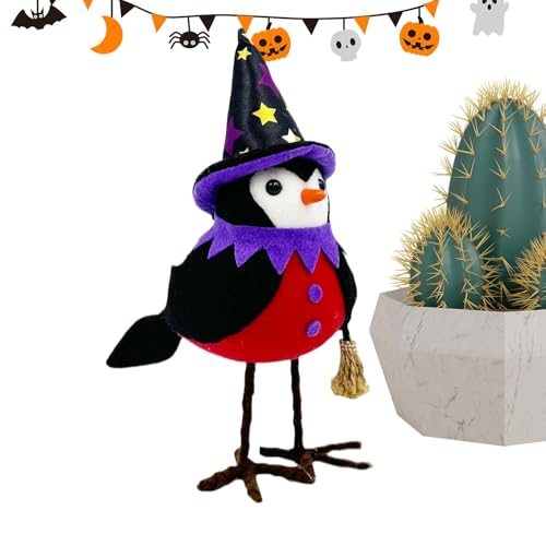 fanelod Halloween-Vogel-Dekoration – Stehende Stoffvögel, Halloween-Dekoration, Halloween-Tischdekoration, Plüsch-Vogel-Dekorationen, Tischdekoration für Kamindekoration fanelod Halloween-Vogel-Dekoration – Stehende Stoffvögel, Halloween-Dekoration, Halloween-Tischdekoration, Plüsch-Vogel-Dekorationen, Tischdekoration für Kamindekoration von fanelod