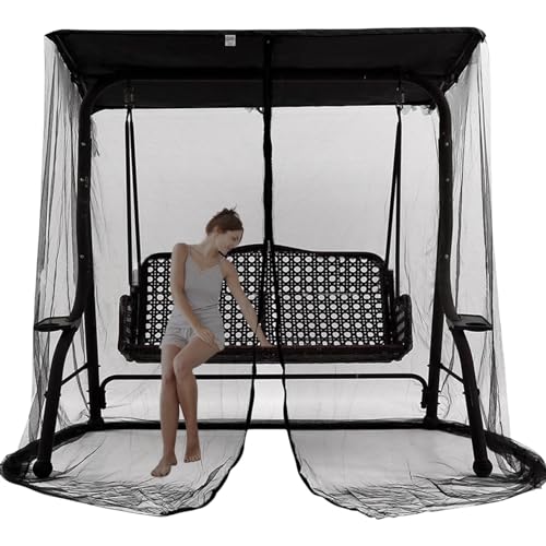 für den Außenbereich, Polyester-Netz, Terrassennetz, für Schaukelsitz, für Terrasse, -Schaukel, -Vorhänge für Terrasse, Gartenpavillon von fanelod