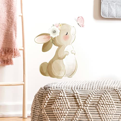 fanquare Kaninchen mit Blumen Wandtattoo Tier Hase Blumen und Schmetterling Wandaufkleber Abziehbilder für Baby Kinderzimmer Kinder Schlafzimmer Wohnzimmer fanquare Kaninchen mit Blumen Wandtattoo Tier Hase Blumen und Schmetterling Wandaufkleber Abziehbilder für Baby Kinderzimmer Kinder Schlafzimmer Wohnzimmer von fanquare