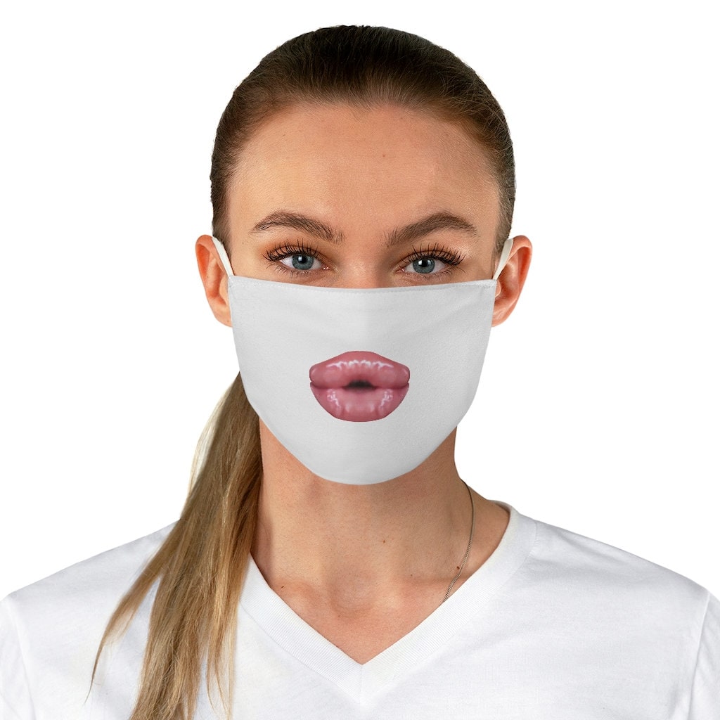 Fake Lips Face Mask Fake Lips Face Mask von fashionplusIQ