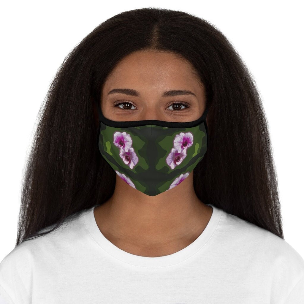 Orchid Face Mask, Girlfriend Gift, Mothers Day Quarantine Gift von fashionplusIQ