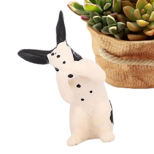 fayarrd Bunny Figur, Kaninchenfigur - Süße realistische Bunny Cupcake Toppers,Bildungsspielzeug für Bildung, kleine Tierfiguren für Thanksgiving, Weihnachten, Kinder im Vorschulalter, Schule fayarrd Bunny Figur, Kaninchenfigur - Süße realistische Bunny Cupcake Toppers,Bildungsspielzeug für Bildung, kleine Tierfiguren für Thanksgiving, Weihnachten, Kinder im Vorschulalter, Schule von fayarrd
