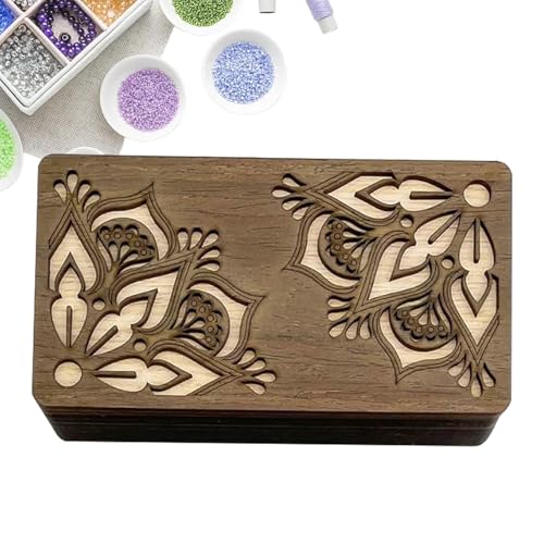 fayarrd Perlenlagerorganisator, Perlenbretter für Schmuckherstellung - Perlensortierschale,Grid Display Perlen Supply Organizer Speicher mit Deckel für Ringe, Armbänder, Edelstein und kleine Zubehör fayarrd Perlenlagerorganisator, Perlenbretter für Schmuckherstellung - Perlensortierschale,Grid Display Perlen Supply Organizer Speicher mit Deckel für Ringe, Armbänder, Edelstein und kleine Zubehör von fayarrd