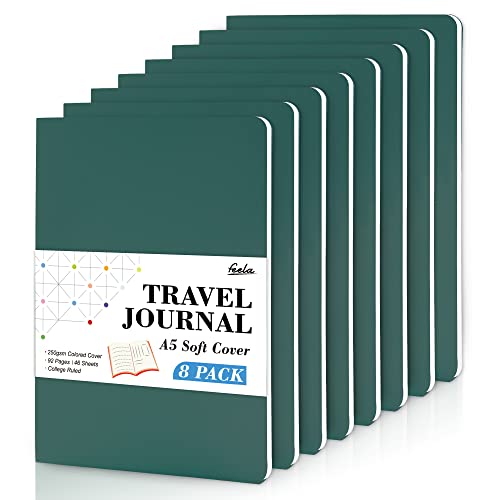 feela Notizbücher mit weichem Einband, A5, liniert, College, liniert für die Arbeit, liniertes Reisetagebuch für Damen und Herren, Notizblock, Schulbedarf, Business, Schreiben, Notizbücher, feela Notizbücher mit weichem Einband, A5, liniert, College, liniert für die Arbeit, liniertes Reisetagebuch für Damen und Herren, Notizblock, Schulbedarf, Business, Schreiben, Notizbücher, von feela