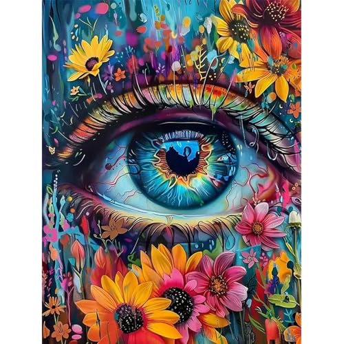 feelive Auge Diamond Painting Kits für Erwachsene, Ostern DIY Diamant Painting Bilder für, Bausätze für Diamantmalerei 5D Runde Steine Diamant Painting für Zuhause Dekor 30x40cm feelive Auge Diamond Painting Kits für Erwachsene, Ostern DIY Diamant Painting Bilder für, Bausätze für Diamantmalerei 5D Runde Steine Diamant Painting für Zuhause Dekor 30x40cm von feelive