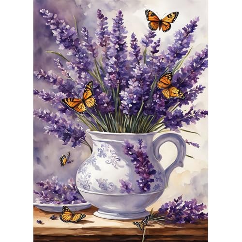 feelive Blume Diamond Painting Kits für Erwachsene, DIY Diamant Painting Bilder für, Bausätze für Diamantmalerei 5D Runde Steine Diamant Painting für Zuhause Dekor 30x40cm feelive Blume Diamond Painting Kits für Erwachsene, DIY Diamant Painting Bilder für, Bausätze für Diamantmalerei 5D Runde Steine Diamant Painting für Zuhause Dekor 30x40cm von feelive