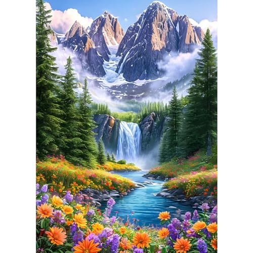 feelive Malen nach Zahlen Erwachsene, DIY Paint by Numbers Adult Mit Pinsels und Acrylfarbe Als Geschenke und Heimdekoration 30 x 40cm Landschaft feelive Malen nach Zahlen Erwachsene, DIY Paint by Numbers Adult Mit Pinsels und Acrylfarbe Als Geschenke und Heimdekoration 30 x 40cm Landschaft von feelive