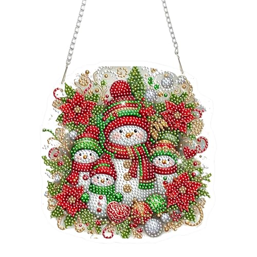 feelive Schneemann Diamond Painting Anhänger für Erwachsene, 5D Diamond Painting Anhänger mit Kette, DIY Cross Kristall Schmetterling Hängend Diamond Art Bilder für Wanddekor feelive Schneemann Diamond Painting Anhänger für Erwachsene, 5D Diamond Painting Anhänger mit Kette, DIY Cross Kristall Schmetterling Hängend Diamond Art Bilder für Wanddekor von feelive