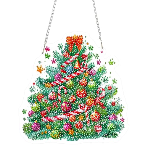 feelive Weihnachtsbaum Diamond Painting Anhänger für Erwachsene, 5D Diamond Painting Anhänger mit Kette, DIY Cross Kristall Schmetterling Hängend Diamond Art Bilder für Wanddekor feelive Weihnachtsbaum Diamond Painting Anhänger für Erwachsene, 5D Diamond Painting Anhänger mit Kette, DIY Cross Kristall Schmetterling Hängend Diamond Art Bilder für Wanddekor von feelive