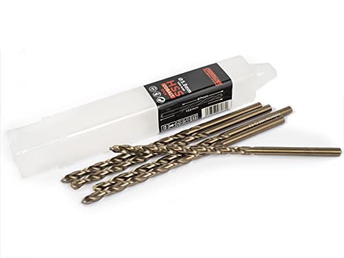Ferrcan Metallbohrer HSS DIN340 M35 Kobalt, lang, 5 Stück (5mm) von ferrcan