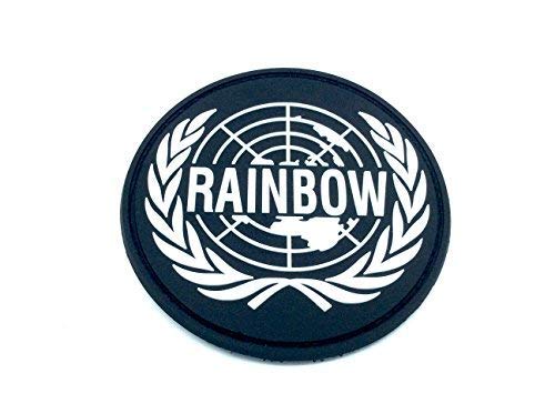 Patch Nation Rainbow Sechs Emblem PVC Klett Emblem Abzeichen Patch Nation Rainbow Sechs Emblem PVC Klett Emblem Abzeichen von Patch Nation