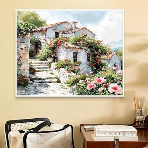 Malen Nach Zahlen Erwachsene Dachbodenblumen,DIY Handgemalt Ölmalerei Leinwand Kits,mit Pinseln Acrylpigment Paint by Numbers Kits Ölmalerei Bastelset für Geschenk Heimdekoration Ohne Rahmen,60x75cm Malen Nach Zahlen Erwachsene Dachbodenblumen,DIY Handgemalt Ölmalerei Leinwand Kits,mit Pinseln Acrylpigment Paint by Numbers Kits Ölmalerei Bastelset für Geschenk Heimdekoration Ohne Rahmen,60x75cm von fghgbf