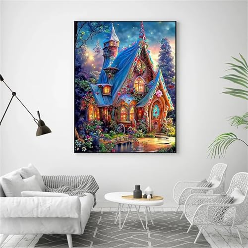 Malen Nach Zahlen Erwachsene Schlossfluss,DIY Handgemalt Ölmalerei Leinwand Kits,mit Pinseln Acrylpigment Paint by Numbers Kits Ölmalerei Bastelset für Geschenk Heimdekoration mit Rahmen,55x70cm Malen Nach Zahlen Erwachsene Schlossfluss,DIY Handgemalt Ölmalerei Leinwand Kits,mit Pinseln Acrylpigment Paint by Numbers Kits Ölmalerei Bastelset für Geschenk Heimdekoration mit Rahmen,55x70cm von fghgbf