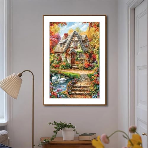 Paint by Number for Adult,Attic Duck Tree DIY Oil Painting Kits on Canvas for Beginner,with Brushes and Acrylic Pigment,Paint by Numbers Arts and Crafts Kit for Home Decor Without Frame,55x70cm Paint by Number for Adult,Attic Duck Tree DIY Oil Painting Kits on Canvas for Beginner,with Brushes and Acrylic Pigment,Paint by Numbers Arts and Crafts Kit for Home Decor Without Frame,55x70cm von fghgbf