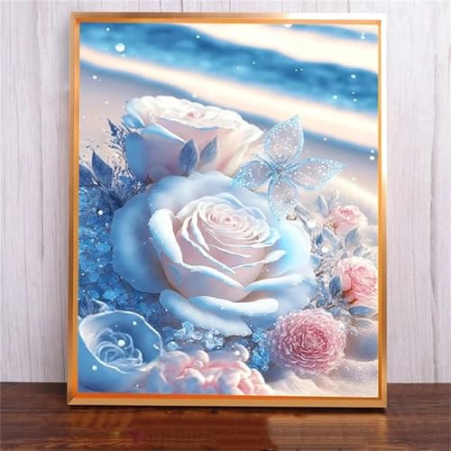 fghgbf 5D Beach Rose Sea Diamond Painting Kits for Adults Beginners,DIY Round Full Drill Diamond Art Crystal Rhinestone Cross Stitch Painting by Numbers Picture for Home Wall Decor 100x130cm fghgbf 5D Beach Rose Sea Diamond Painting Kits for Adults Beginners,DIY Round Full Drill Diamond Art Crystal Rhinestone Cross Stitch Painting by Numbers Picture for Home Wall Decor 100x130cm von fghgbf