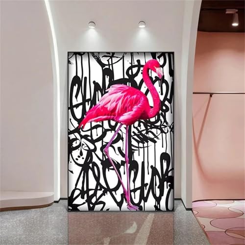 fghgbf 5D Diamond Painting Flamingo,DIY Diamant Painting Bilder Kit Crystal Kreuzstich Stickerei Erwachsene Kinder Malen nach Zahlen Arts für Home Wand Dekoration Round Drill,50x60cm fghgbf 5D Diamond Painting Flamingo,DIY Diamant Painting Bilder Kit Crystal Kreuzstich Stickerei Erwachsene Kinder Malen nach Zahlen Arts für Home Wand Dekoration Round Drill,50x60cm von fghgbf