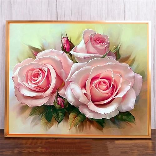 fghgbf 5D Rose Flower Diamond Painting Kits for Adults Beginners,DIY Square Full Drill Diamond Art Crystal Rhinestone Cross Stitch Painting by Numbers Picture for Home Wall Decor 100x130cm fghgbf 5D Rose Flower Diamond Painting Kits for Adults Beginners,DIY Square Full Drill Diamond Art Crystal Rhinestone Cross Stitch Painting by Numbers Picture for Home Wall Decor 100x130cm von fghgbf