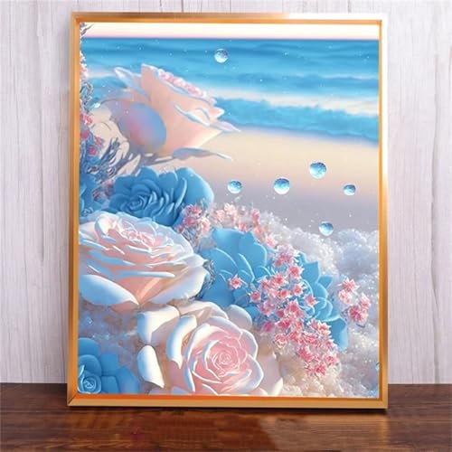 fghgbf 5D Rose White Beach Diamond Painting Erwachsene Anfänger,Diamant Painting Bilder,DIY Round Full Drill Diamant Kunst Kristall Strass Stickerei Painting Craft für Wanddekoration 100x130cm fghgbf 5D Rose White Beach Diamond Painting Erwachsene Anfänger,Diamant Painting Bilder,DIY Round Full Drill Diamant Kunst Kristall Strass Stickerei Painting Craft für Wanddekoration 100x130cm von fghgbf