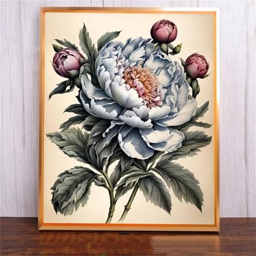 fghgbf Diamond Painting Erwachsene,5D Graue Pfingstrose Diamond Painting Kits Kinder,DIY Square Voller Diamant Malerei Stickerei Kreuzstich Malen nach Zahlen für Home Wand Décor 100x130cm fghgbf Diamond Painting Erwachsene,5D Graue Pfingstrose Diamond Painting Kits Kinder,DIY Square Voller Diamant Malerei Stickerei Kreuzstich Malen nach Zahlen für Home Wand Décor 100x130cm von fghgbf