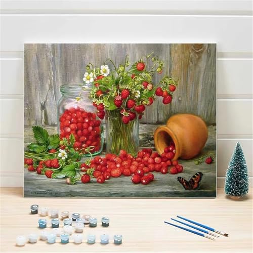 fghgbf Früchte Malen Nach Zahlen Erwachsene,DIY Framed DIY Handgemalt Ölgemälde Kit Paint by Numbers Adult Mit Pinseln und Acrylfarbe für Geschenk Heimdekoration 30x40cm fghgbf Früchte Malen Nach Zahlen Erwachsene,DIY Framed DIY Handgemalt Ölgemälde Kit Paint by Numbers Adult Mit Pinseln und Acrylfarbe für Geschenk Heimdekoration 30x40cm von fghgbf
