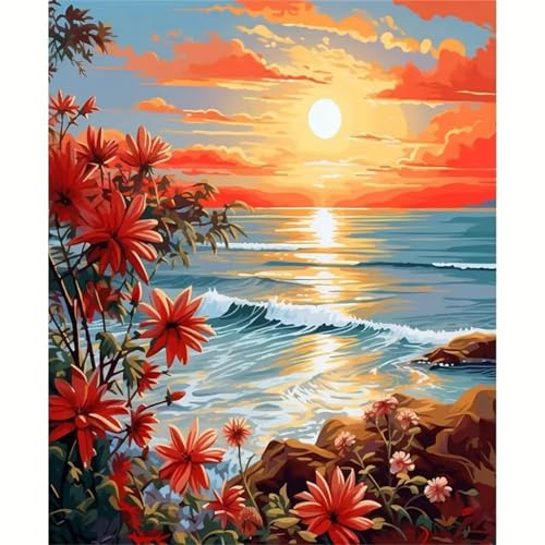 fghgbf Malen Nach Zahlen Erwachsene,Handgemalt Malen Nach Zahlen für AnfÃnger,Daisy Dämmerung Wellen DIY Ölgemälde auf Leinwand Set,mit 3 Pinseln und Acrylfarben für Home Décor mit Rahmen,60x75cm fghgbf Malen Nach Zahlen Erwachsene,Handgemalt Malen Nach Zahlen für AnfÃnger,Daisy Dämmerung Wellen DIY Ölgemälde auf Leinwand Set,mit 3 Pinseln und Acrylfarben für Home Décor mit Rahmen,60x75cm von fghgbf