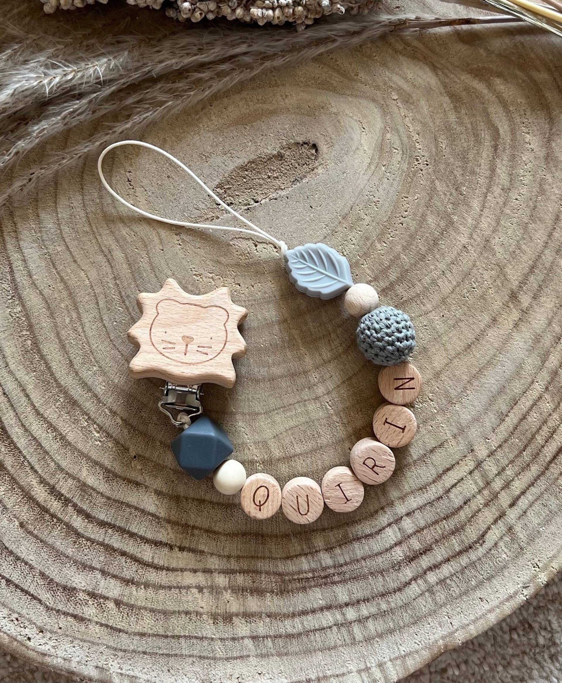 Schnullerkette Baby Perlenkette Schnuller Kette Accessoires Spielzeug Schnullerkette Baby Perlenkette Schnuller Kette Accessoires Spielzeug von filoubabys