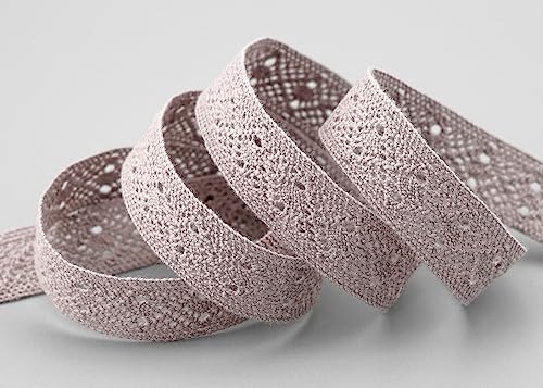15 m x 15 mm Spitzenband FLORENCE Taupe Toffee Spitze Häkelband 100% Baumwolle Natur Dekoband gehäkelt Spitzenborte abbaubar umweltfreundlich zum Nähen und Dekorieren 15 m x 15 mm Spitzenband FLORENCE Taupe Toffee Spitze Häkelband 100% Baumwolle Natur Dekoband gehäkelt Spitzenborte abbaubar umweltfreundlich zum Nähen und Dekorieren von finemark