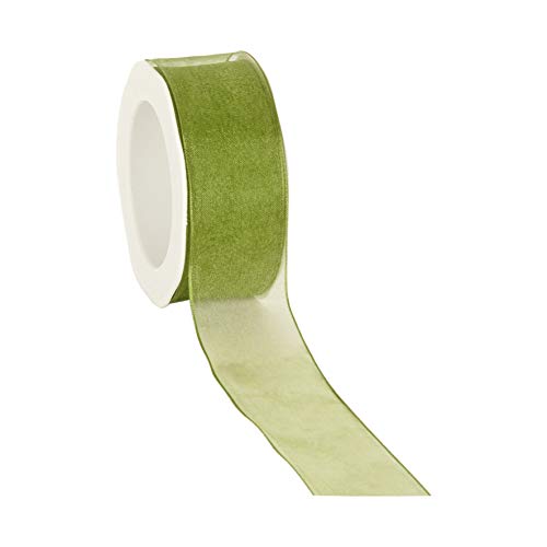 20 m x 38 mm Dekoband CHIFFON GRASGRÜN 24 mit Draht Geschenkband Grün Schleifenband transparent Organza Premium Drahtkantenband Hochzeit Geburtstag Chiffonband einfarbig 20 m x 38 mm Dekoband CHIFFON GRASGRÜN 24 mit Draht Geschenkband Grün Schleifenband transparent Organza Premium Drahtkantenband Hochzeit Geburtstag Chiffonband einfarbig von finemark