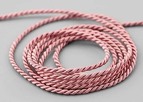 3 m x 2 mm Kordel ALTROSA Deko Rosa Drehkordel mit Glanz Seidenkordel Schnur gedreht Kordelband ohne Draht zum Dekorieren Basteln Annähen Dekokordel Rosa 3 m x 2 mm Kordel ALTROSA Deko Rosa Drehkordel mit Glanz Seidenkordel Schnur gedreht Kordelband ohne Draht zum Dekorieren Basteln Annähen Dekokordel Rosa von finemark