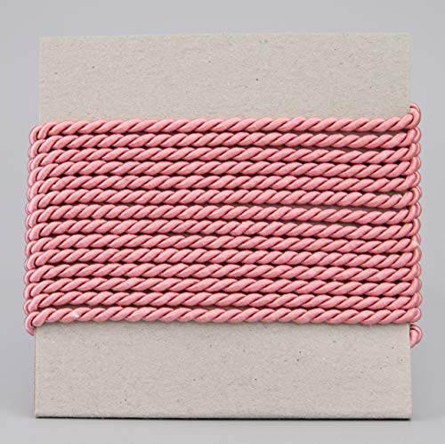 3 m x 4 mm Kordel ALTROSA Deko Drehkordel mit Glanz Schnur Rosa gedreht Kordelband ohne Draht zum Dekorieren Basteln Annähen Dekokordel 3 m x 4 mm Kordel ALTROSA Deko Drehkordel mit Glanz Schnur Rosa gedreht Kordelband ohne Draht zum Dekorieren Basteln Annähen Dekokordel von finemark