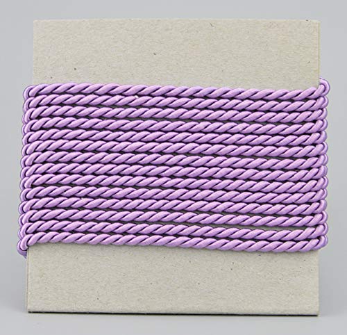 3 m x 4 mm Kordel FLIEDER Deko Drehkordel mit Glanz Schnur gedreht Lavendel Kordelband ohne Draht zum Dekorieren Basteln Annähen Dekokordel 3 m x 4 mm Kordel FLIEDER Deko Drehkordel mit Glanz Schnur gedreht Lavendel Kordelband ohne Draht zum Dekorieren Basteln Annähen Dekokordel von finemark