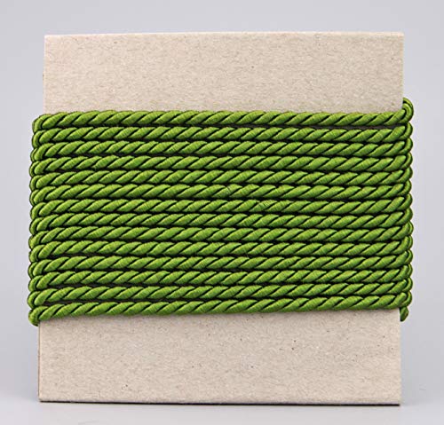 3 m x 4 mm Kordel OLIV Deko Drehkordel mit Glanz Schnur Grün gedreht Olivgrün Kordelband ohne Draht zum Dekorieren Basteln Annähen Dekokordel 3 m x 4 mm Kordel OLIV Deko Drehkordel mit Glanz Schnur Grün gedreht Olivgrün Kordelband ohne Draht zum Dekorieren Basteln Annähen Dekokordel von finemark