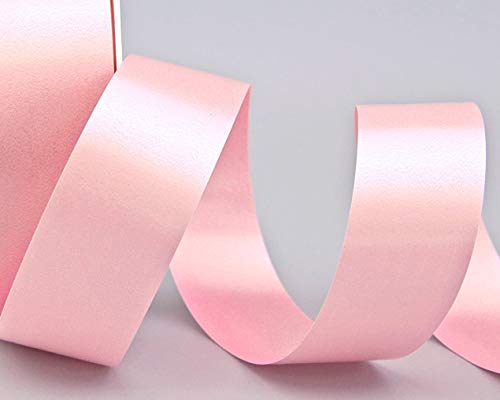 3 m x 40 mm Polyband APRIKOT HELLROSA Geschenkband Dekoband Glanzband Wetterfest Schleifenband Kartengestaltung Ringelband Basteln von finemark