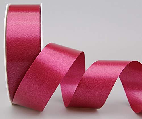 90 m x 40 mm Polyband Fuchsia Bordeaux Geschenkband Dekoband Glanzband Wetterfest Schleifenband Kartengestaltung Ringelband Basteln 90 m x 40 mm Polyband Fuchsia Bordeaux Geschenkband Dekoband Glanzband Wetterfest Schleifenband Kartengestaltung Ringelband Basteln von finemark