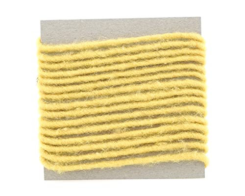 finemark 3 m x 3-4 mm Wollkordel GELB Wolldocht Kordel 100% Wolle Filzband Dekoband Schleifenband Geschenkband Filzkordel Wollschnur Wollband Bastelwolle finemark 3 m x 3-4 mm Wollkordel GELB Wolldocht Kordel 100% Wolle Filzband Dekoband Schleifenband Geschenkband Filzkordel Wollschnur Wollband Bastelwolle von finemark