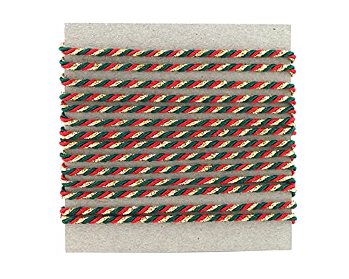 finemark 3 m x 3 mm Drehkordel ROT GRÜN Gold Kordelband Glitzerkordel Geschenkband Weihnachten Weihnachtskordel Schnur Lurexkordel ohne Draht dreifarbig Glanz glänzender Kordel finemark 3 m x 3 mm Drehkordel ROT GRÜN Gold Kordelband Glitzerkordel Geschenkband Weihnachten Weihnachtskordel Schnur Lurexkordel ohne Draht dreifarbig Glanz glänzender Kordel von finemark