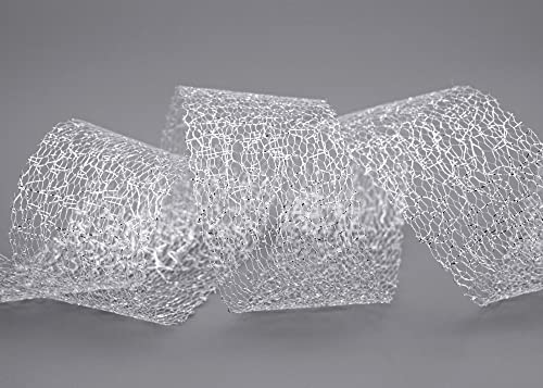 finemark 3 m x 40 mm Dekoband Magic LACE Silber transparent metallisch glänzend Geschenkband Schleifenband Weihnachten Dekoration Spitze Spitzenband Effektband Glanzband Lurex finemark 3 m x 40 mm Dekoband Magic LACE Silber transparent metallisch glänzend Geschenkband Schleifenband Weihnachten Dekoration Spitze Spitzenband Effektband Glanzband Lurex von finemark