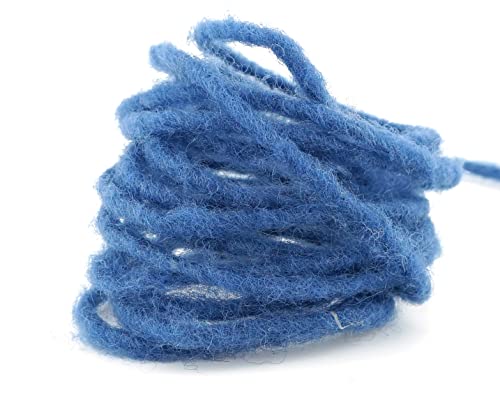 80 m x 3-4 mm Wollkordel BLAU Wolldocht Kordel 100% Wolle Filzband Dekoband Schleifenband Geschenkband Filzkordel Wollschnur Wollband Bastelwolle 80 m x 3-4 mm Wollkordel BLAU Wolldocht Kordel 100% Wolle Filzband Dekoband Schleifenband Geschenkband Filzkordel Wollschnur Wollband Bastelwolle von finemark