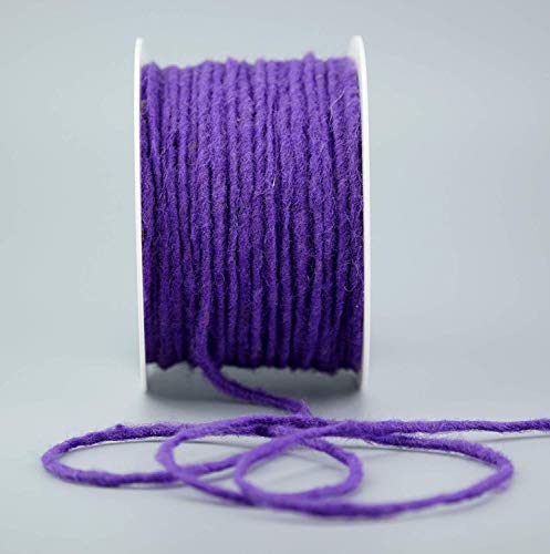 finemark 80 m x 3-4 mm Wollkordel LILA Wolldocht Kordel 100% Wolle Filzband Dekoband Schleifenband Geschenkband Filzkordel Wollschnur Wollband Bastelwolle finemark 80 m x 3-4 mm Wollkordel LILA Wolldocht Kordel 100% Wolle Filzband Dekoband Schleifenband Geschenkband Filzkordel Wollschnur Wollband Bastelwolle von finemark