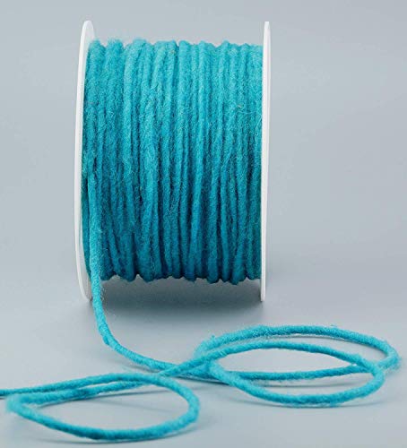finemark 80 m x 3-4 mm Wollkordel TÜRKIS Wolldocht Kordel 100% Wolle Filzband Dekoband Schleifenband Geschenkband Filzkordel Wollschnur Wollband Bastelwolle finemark 80 m x 3-4 mm Wollkordel TÜRKIS Wolldocht Kordel 100% Wolle Filzband Dekoband Schleifenband Geschenkband Filzkordel Wollschnur Wollband Bastelwolle von finemark