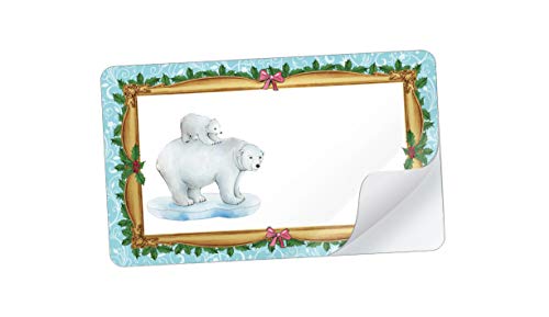 21 STICKER RECHTECKIG MINT TÜRKIS NOSTALGIE Eisbär & Baby mit Freitextfeld zum selbst Beschriften • Für Weihnachten, Gebäck, gebrannte Mandeln, Kekse, Backen• Etiketten Format: 63,5 mm x 38,1 mm 21 STICKER RECHTECKIG MINT TÜRKIS NOSTALGIE Eisbär & Baby mit Freitextfeld zum selbst Beschriften • Für Weihnachten, Gebäck, gebrannte Mandeln, Kekse, Backen• Etiketten Format: 63,5 mm x 38,1 mm von fioniony
