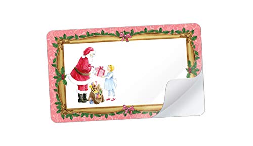 21 STICKER RECHTECKIG ROSA NOSTALGIE mit Nikolaus Weihnachtsmann mit Freitextfeld • Für Weihnachten, Weihnachtsgebäck, Gebäck, Weihnachtsgeschenke • Etiketten Format: 63,5 mm x 38,1 mm, matt 21 STICKER RECHTECKIG ROSA NOSTALGIE mit Nikolaus Weihnachtsmann mit Freitextfeld • Für Weihnachten, Weihnachtsgebäck, Gebäck, Weihnachtsgeschenke • Etiketten Format: 63,5 mm x 38,1 mm, matt von fioniony